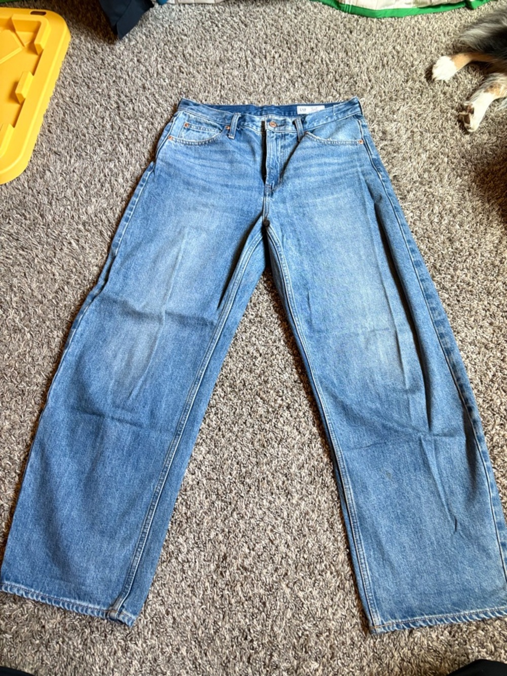 Gap Barrel High Rise Jeans